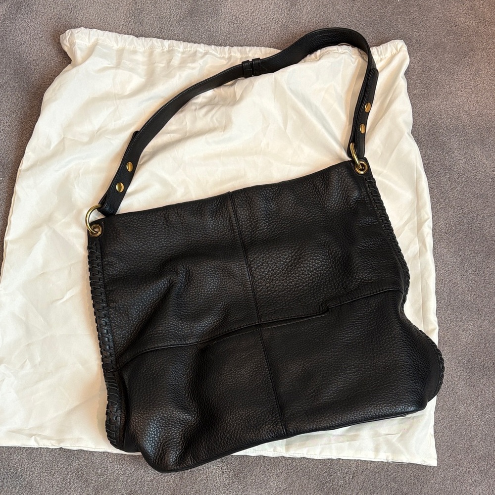 HOBO Black Leather Women's Shoulder Bag